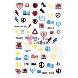 Stickere 3D pentru unghii model 2020 Cod SP012